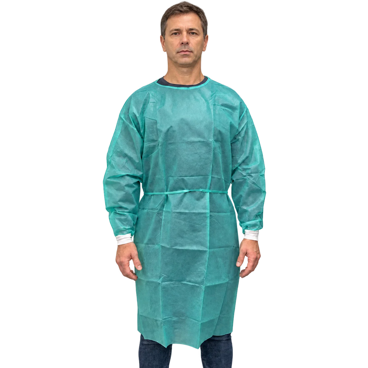 Sterile Protective Gown, PP Nonwoven 35 g/m²